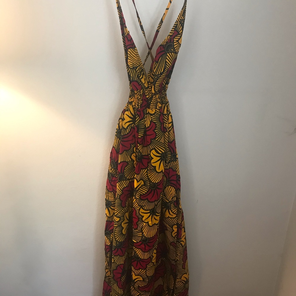 Handmade west African dress, lappa